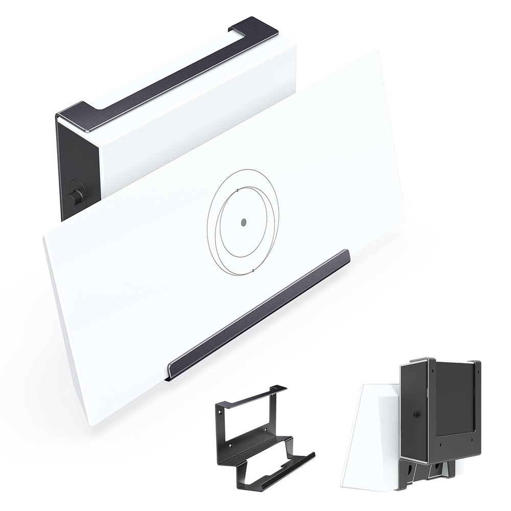 Starlink Gen 3 Router Mount, 2-in-1 Wall Mount for Starlink Standard Gen 3 Mesh Router and Starlink Gen 3 Power Supply Mounting Kit