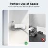 Starlink Gen 3 Router Mount, 2-in-1 Wall Mount for Starlink Standard Gen 3 Mesh Router and Starlink Gen 3 Power Supply Mounting Kit view 2