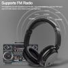 BVAZTVP Comfortable Portable Multifunction TV Headphones,Hi-fi Stereo Over Ear Wireless Headset with FM 3.5mm Audio,2.4GHz Transmitter,RCA and 3.5mm Stereo Adapter view 4