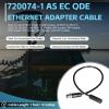 Sunluway 720074-1 AS EC QDE Ethernet Adapter Cable for Humminbird Fish Finders Helix 7, Helix 8, Helix 9, Helix 10, Helix 12, and Helix 15 Models, Length 12 inches view 2
