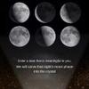 WOMB Personalised Crystal Moon Phase Lamp for Mother's Day Father's Day,Personalized Moon Phase Night Light by Date for Dad,Daughter for Dad,Customized Father's Day (7 Color,7.9" x 6"/20cm x 15cm) view 2
