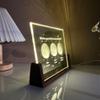 WOMB Personalised Crystal Moon Phase Lamp for Mother's Day Father's Day,Personalized Moon Phase Night Light by Date for Dad,Daughter for Dad,Customized Father's Day (7 Color,7.9" x 6"/20cm x 15cm) view 4