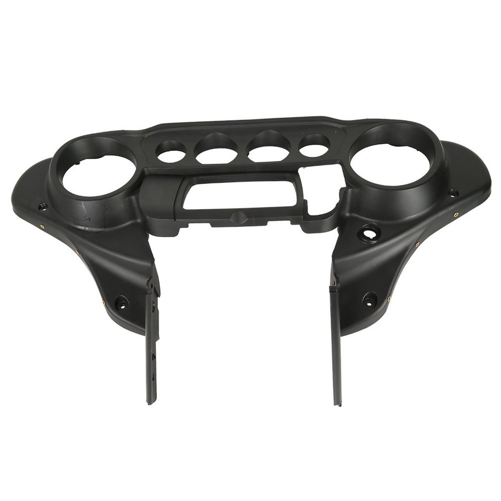 TCMT ABS Batwing Inner Fairing Speakers Cover Fit For Harley Touring 2014-2025 Electra Glide Street Glide Special Ultra Limited Tri Glide models Unpainted Black
