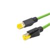 PN Bus Cable EtherCAT Cable Ethernet Bus Industrial Cable 3Meters 5M 8M 10M 15M 20M(Color:3Meters) view 2