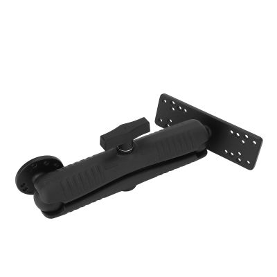VGEBY 23cm Fish Finder Mount Aluminum Short Arm 1.5 Inch Ball Bracket, Compatible with Humminbird,