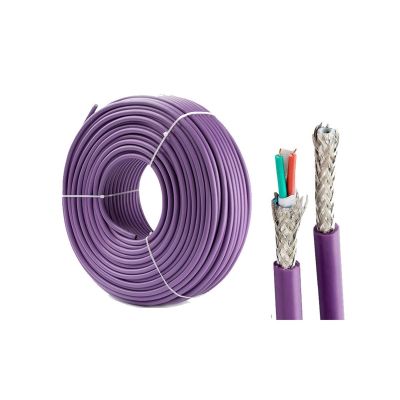 JDOUNFMO Standard FC Cable 2 cores DP Bus 6XV1830-0EH10 6XV1830-0EN20 6XV1830-0ET10 6XV1830-0ET50(Color:6XV1830-0EH10,Size:15M)