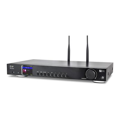 Ocean Digital WR-50 Internet Radio Tuner Component Wi-Fi, Ethernet LAN, Podcasts, Stereo Outputs to Connect Hi-Fi System, Bluetooth Receiver, USB Playback, Remote Control, 2.4" Color Display