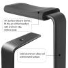 GEVO Headphone Stand for Desk - Wooden Headset Stand for Desk - Wooden Headphone Holder with Airpods Max and More(Square) view 3