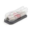 ELRFSQSZF 1 in 2 Out 100A Car Stereo Audio SpeakerMini ANL Fuse Holder Distribution Block view 1