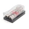 ELRFSQSZF 1 in 2 Out 100A Car Stereo Audio SpeakerMini ANL Fuse Holder Distribution Block view 2