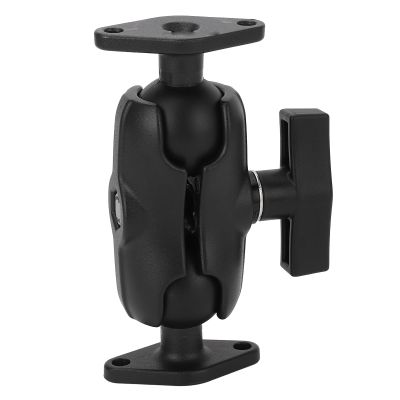 VGEBY Double Socket Arm Ball Mount with Aluminum Alloy, Heavy Duty Construction, for Tablet Phone Vehicle Boat Farm Machine
