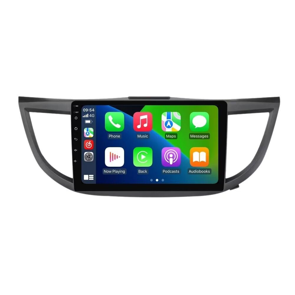 10.1" 8-Core 4+64GB Car Stereo for Honda CRV 2012 2013 2014 2015 2016 Dash Kit, Android 13 GPS Navigation Multimedia Player with Car-Play Android Auto/Rear View