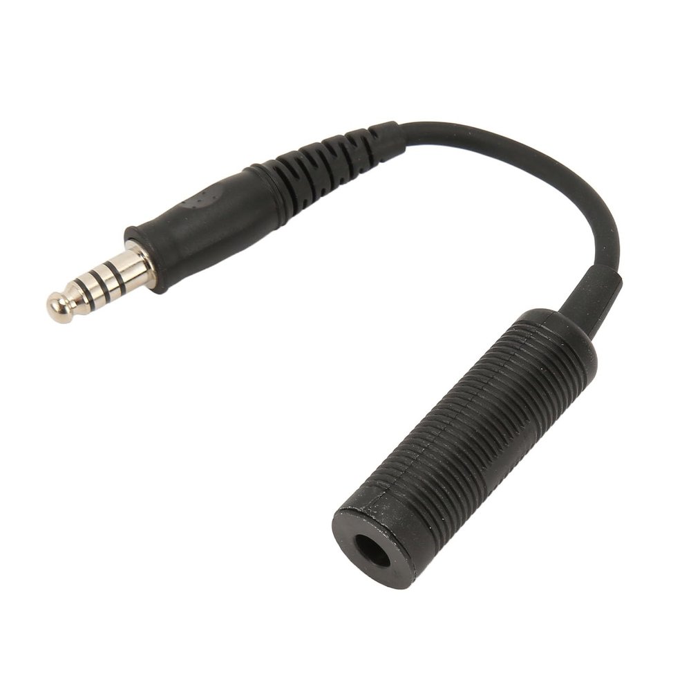 to Civilian Wiring Adapter, Cresilient Materials ABS Iron HiFi Sound with Minimum Loss PTT Support, for Harsh Conditions and Rigorous Usage