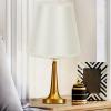 2 Pcs Modern Lamp Shade, Barrel Cloth Lampshade Clip on Lamp Shade Decorative Lamp Shade Table Lamp Cover Beside Lamp Shade(Beige) view 4