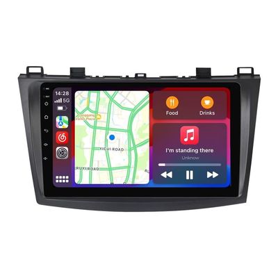 Biorunn Radio Stereo for Mazda 3 2009-2013 (8GB+256GB), Android 9 Inch Octa Core GPS Navigation Wireless Car-Play Android Auto Head Unit IPS FM AM RDS SWC DSP 5GWiFi