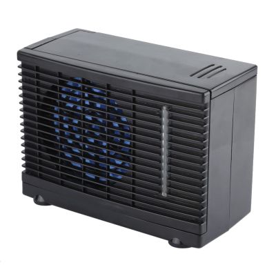 flexman DC 12V Car Fans, 30~60W Mini Air Cooler Evaporative Water Cooling Fan with Two Speeds Switch, 7.9 X 4.3 X 5.9 Cooling Fan for Car Vehicle Van Truck SUV RV