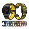 22/26mm Silicone Sport Quick disassembly Watchband fit for Garmin(Orange Black,For Garmin Fenix 6) view 2