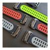 22/26mm Silicone Sport Quick disassembly Watchband fit for Garmin(Orange Black,For Garmin Fenix 6) view 4