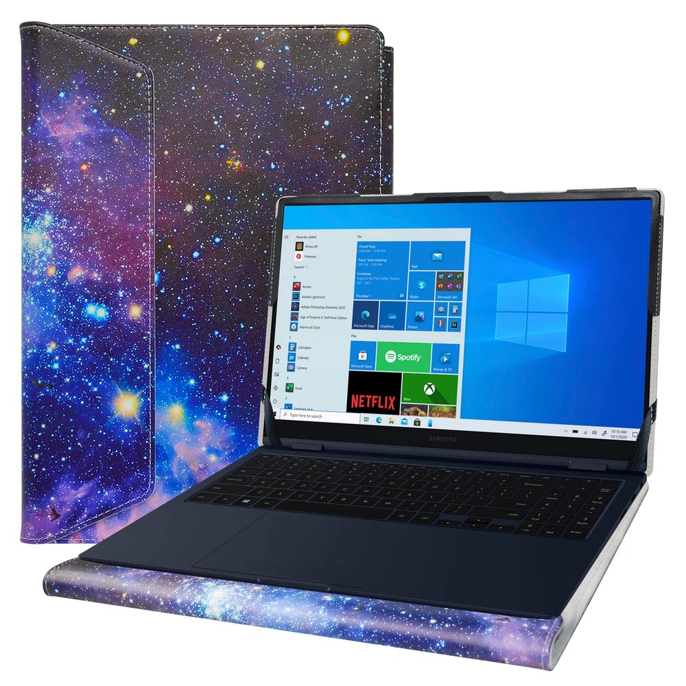 Alapmk Protective Case for Lenovo K14, Yoga Slim 7, ThinkBook 14, ThinkPad L14, IdeaPad & Latitude 7450,Galaxy