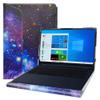 Alapmk Protective Case for Lenovo K14, Yoga Slim 7, ThinkBook 14, ThinkPad L14, IdeaPad & Latitude 7450,Galaxy view 1