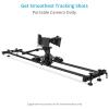 PROAIM Breeza Pro Camera Dolly w Track. Mitchell, 75mm, 100mm Bowl Mount. Offers Payload up to 50kg / 110lb. view 2