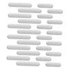 DOITOOL 48pcs Phone Speaker Mesh Dust Covers Compatible Series Protective Nets for Loudspeakers Easy to Install Prevent Dust Accumulation Storage Box Included