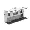 Monzlteck Universal Power Strip Mount, Put Your Power Strip Under the Desk or On the Wall-(Power Strip not Included)-Fits 1.6" to 2.4" Width view 2