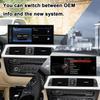 PEMP Ultra-Thin 12.3" for BMW 3 Series F30 NBT CIC Wireless and Wired CarPlay Android Auto Screen Calls Using The OEM Bluetooth with a 720P AHD Reverse Camera (2012-2017) view 4