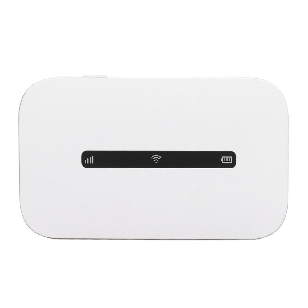 4G LTE Mobile Hotspot, Wireless Portable WiFi for Travel, 10 Connected Devices, 150Mbps Pocket WiFi, for Smartphones, Laptops, TV, for Europe Asia, White
