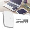 4G LTE Mobile Hotspot, Wireless Portable WiFi for Travel, 10 Connected Devices, 150Mbps Pocket WiFi, for Smartphones, Laptops, TV, for Europe Asia, White view 4