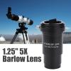 1.2in 5X Barlow Lens, M42 Thread Aluminum Alloy Body, Multi Coated Optical Lens for 31.7mm Telescopes Eyepiece view 2