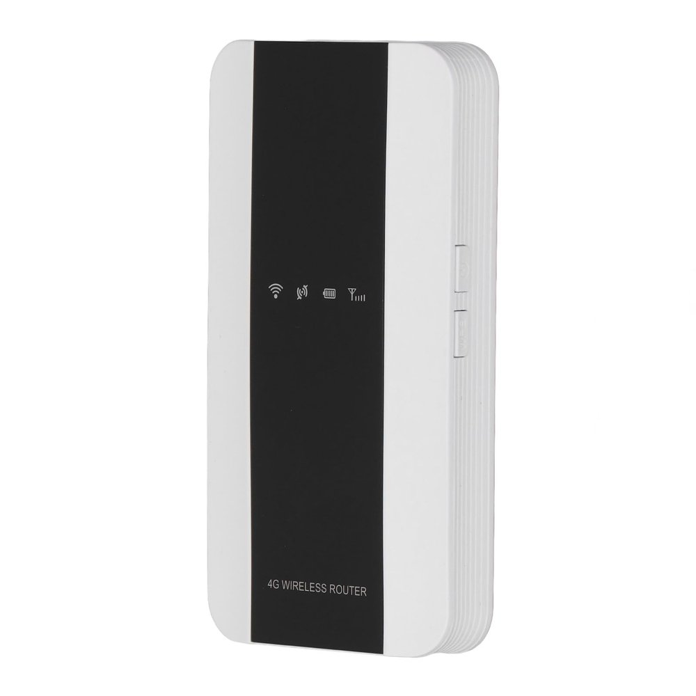 4G LTE WiFi Mobile Hotspot Router, Portable Pocket Hotspot for Travel, 10 Connected Devices, 802.11 b g n, 3000mAh, for Business Trip, Games, Outdoor Live