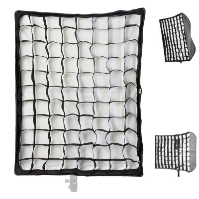 50x70cm Softbox Cellular Grid, Foldable Mesh, Photography Studio Accessories, Easy Installation, Producing Grating Effects for 4 Corner Soft Light Box