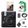 Fujifilm Instax Mini 99 Instant Film Camera Bundle with Fuji Instax Mini Instant Film Value Pack (20 Sheets) + Cleaning Cloth, Perfect for Beginners, Experts, Kids and Adults view 1