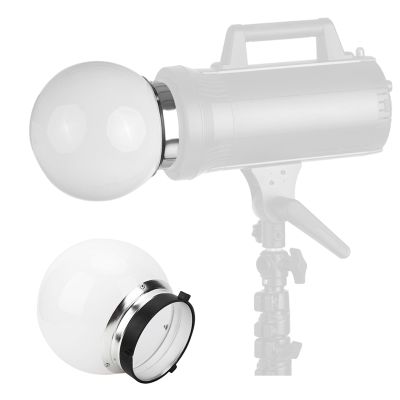 Photography Light Bulb, 15CM Video Photography LED Soft Light Bulbs, General Flash Softbox Bulb for Photography Video Lighting