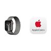 Apple Watch Series 9 [GPS + Cellular 41mm] Smartwatch with Graphite Stainless Steel Case with Graphite Milanese Loop. Fitness Tracker, ECG Apps, Always-On Retina Display with AppleCare+ (2 Years) view 1
