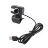 Akozon HighResolution USB Web Camera with Mic, 0.3MP, 360 Degree Rotation, Night LED Light, Designed for LCD Screen and Laptop - Compatible with MSN, ICQ, Netmeeting, view 1