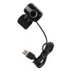 Akozon HighResolution USB Web Camera with Mic, 0.3MP, 360 Degree Rotation, Night LED Light, Designed for LCD Screen and Laptop - Compatible with MSN, ICQ, Netmeeting, view 4