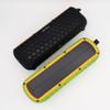 APOLO 12 Solar Bluetooth Speaker  Portable Wireless Outdoor Speaker with Flashlight, Waterproof IPX5, Shockproof, Hands-Free Calling  Ideal for Camping, Hiking, Travel (Orange and Black) view 4