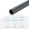 MECCANIXITY 7/8 Inch PVC Rigid Tube Round Pipe Tubing Hardware Tubing 16.6mm ID 22mm OD 8" Length Dark Grey High Impact for Water Pipe, Crafts view 3