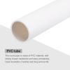 MECCANIXITY 1 1/4 Inch PVC Rigid Tube Round Pipe Tubing Hardware Tubing 28.6mm ID 32mm OD 8" Length White High Impact for Water Pipe, Crafts view 4