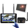 Haloview Byte Tango BT7 Solar Wireless 1080P Solar Powered Backup Camera with Touch Monitor for RV view 1