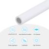 MECCANIXITY PVC Rigid Tube Round Pipe Tubing Hardware Tubing 4mm ID 6mm OD 8" Length White High Impact for Water Pipe, Crafts view 3