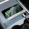 Compatible for 3/Y 27W Quick Charger LED Intelligent Docking Station USB Shunt Hub Decoration Car Accessories Laptop Docking Station with Charging Monitor Hdmi-Compatible Ports and Power USB C Ower C view 3