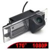 LLXINGYL 1080P AHD Fisheye Vehicle Rear View Reverse Parking Back Up Cam Compatible with OPEL Astra H/Corsa D/Meriva A/Vectra C/Zafira B,Fiat Grande(Color:AHD-Dynamic), 12V view 2