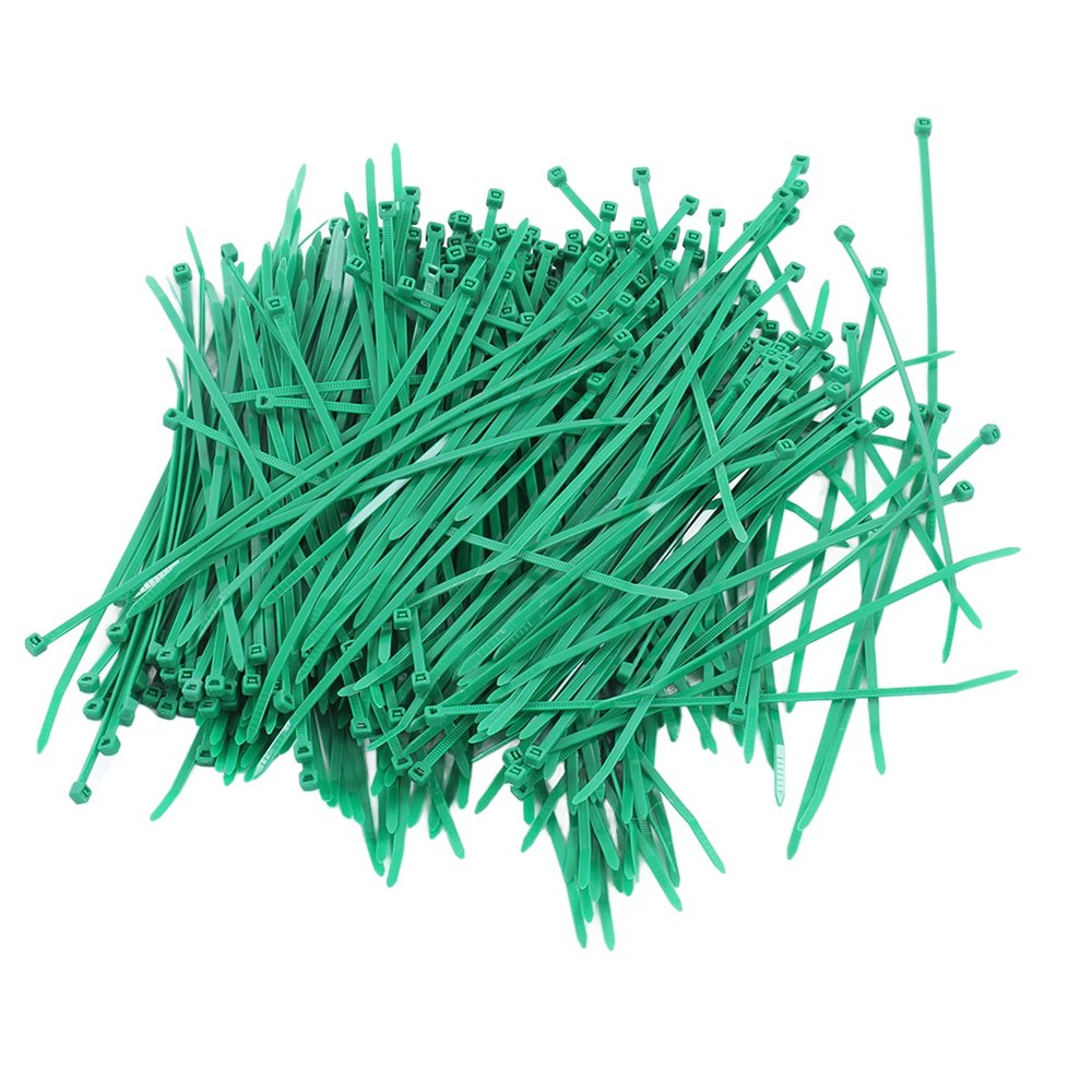 1000 Pcs Nylon Cable Tie 8in Self Locking 40lbs for Commercial Use