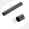 MECCANIXITY 1 1/4 Inch PVC Rigid Tube Round Pipe Tubing Hardware Tubing 28.2mm ID 32mm OD 8" Length Dark Grey High Impact for Water Pipe, Crafts view 2