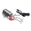Kqcibz Retro Style Vintage Microphone Robot Desk Lamp, Vintage Microphone Robot Touch Dimmer Lamp Table Lamp Easy Install Red view 4