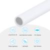MECCANIXITY PVC Rigid Tube Round Pipe Tubing Hardware Tubing 6mm ID 8mm OD 8" Length White High Impact for Water Pipe, Crafts view 3
