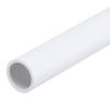 MECCANIXITY PVC Rigid Tube Round Pipe Tubing Hardware Tubing 8mm ID 10mm OD 8" Length White High Impact for Water Pipe, Crafts